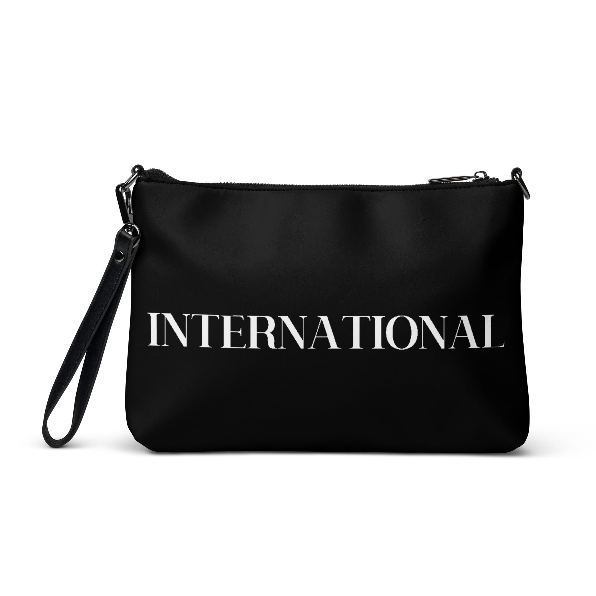 Black / White Crossbody Bag