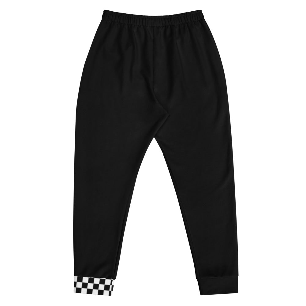 Black / Checkered Men's Joggers