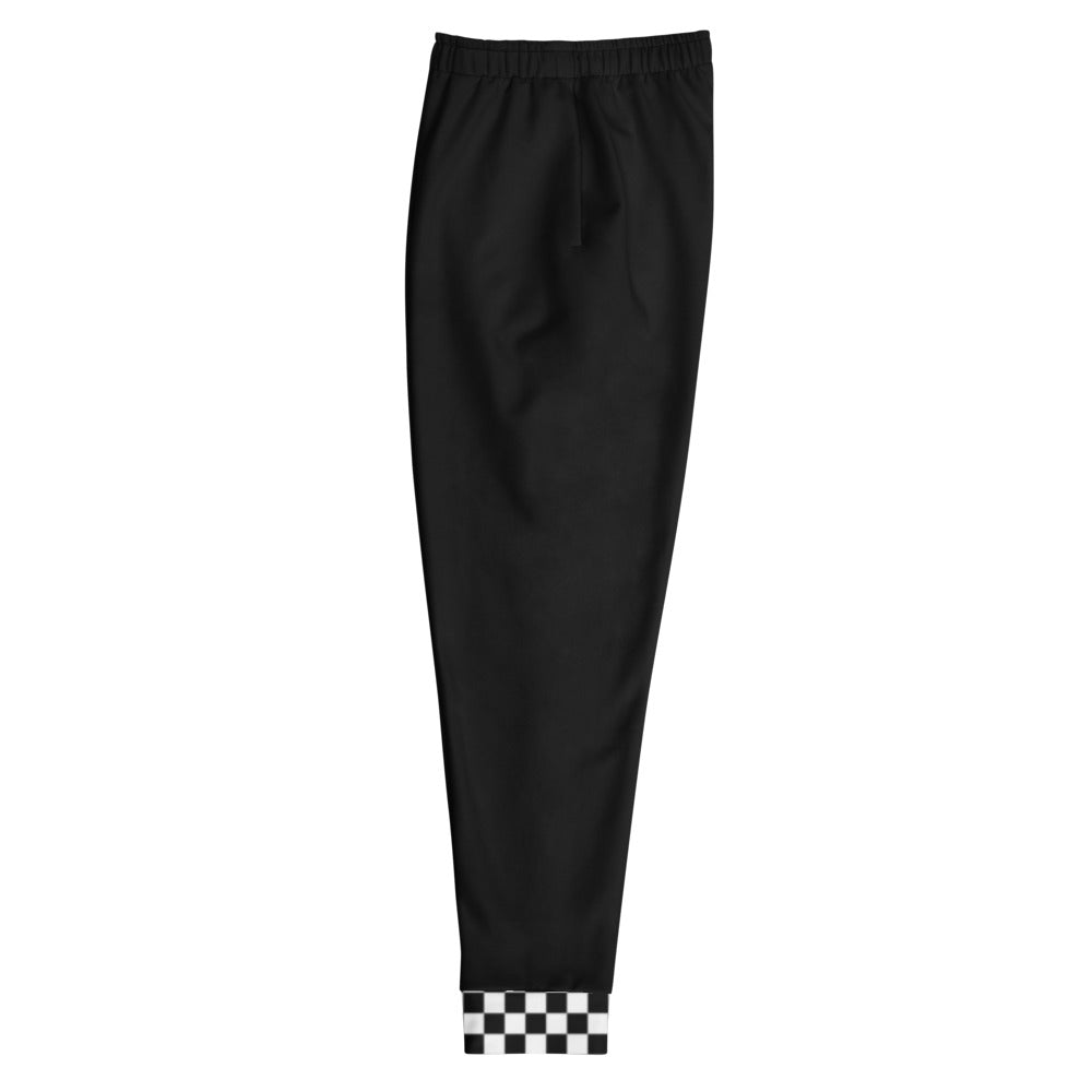 Black / Checkered Men's Joggers