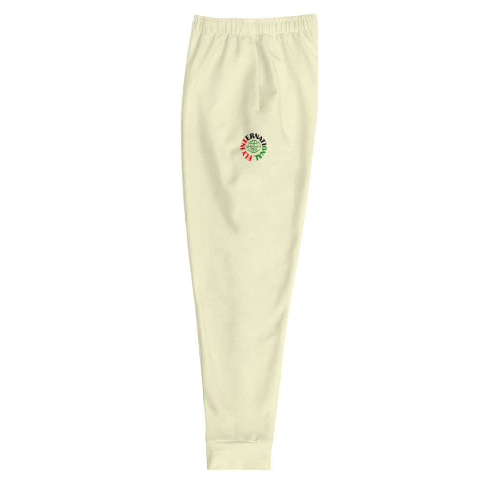 Soft Meringue Yellow Men's Joggers