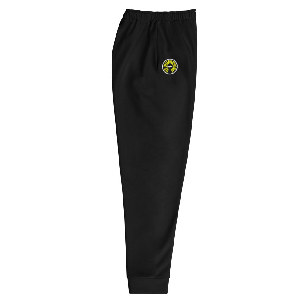 Black / Checkered Men's Joggers