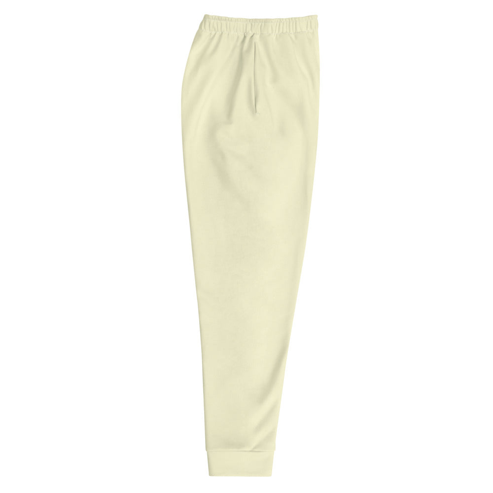 Soft Meringue Yellow Men's Joggers