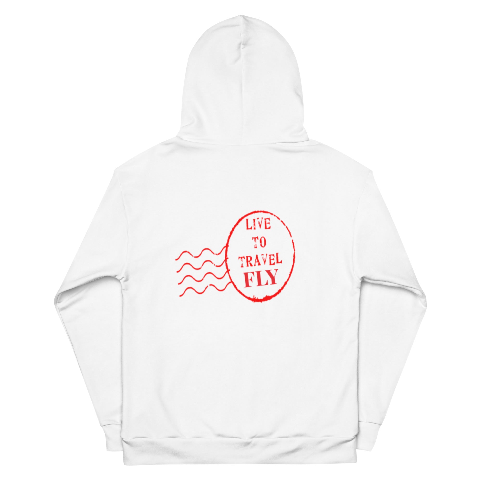 Live To Travel Fly Unisex Hoodie