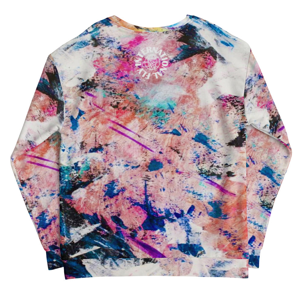 Multi Color Abstract Unisex Sweatshirt