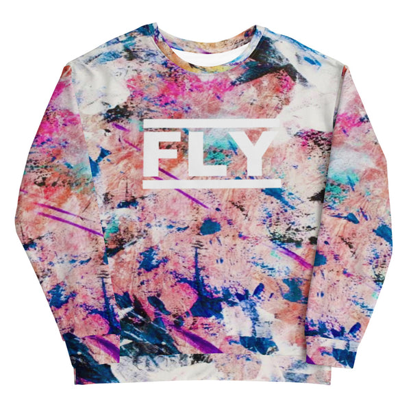 Multi Color Abstract Unisex Sweatshirt