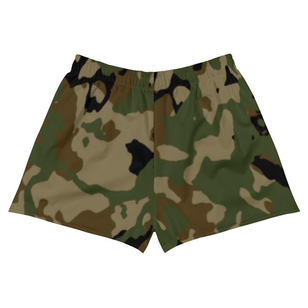 Camouflage Women's Athletic Shorts