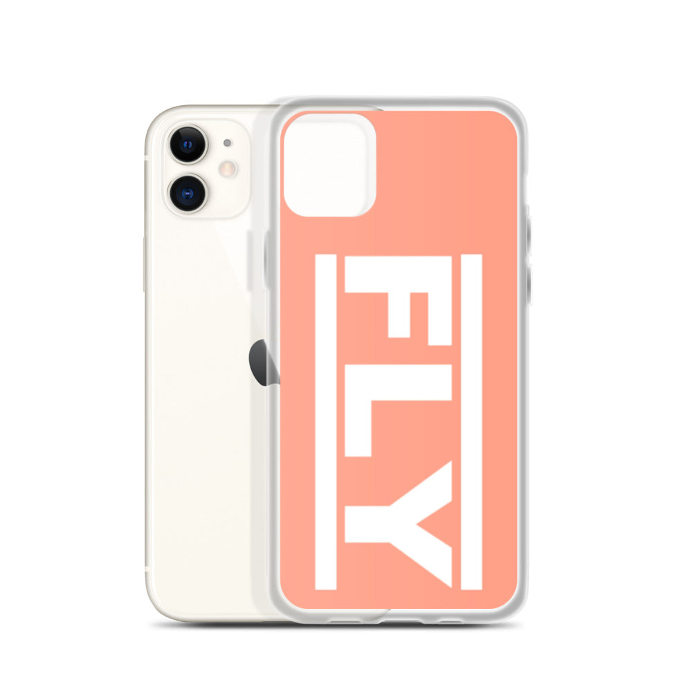 Peach FLY iPhone Case