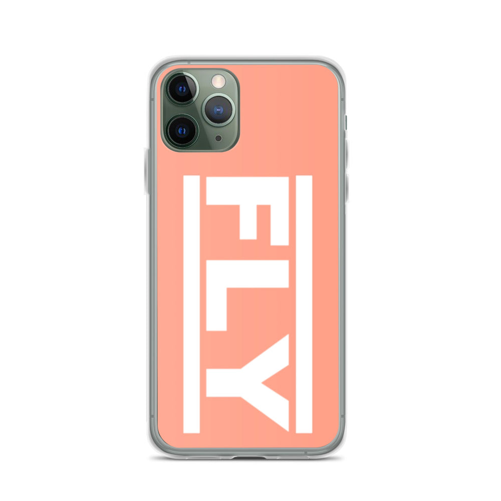 Peach FLY iPhone Case