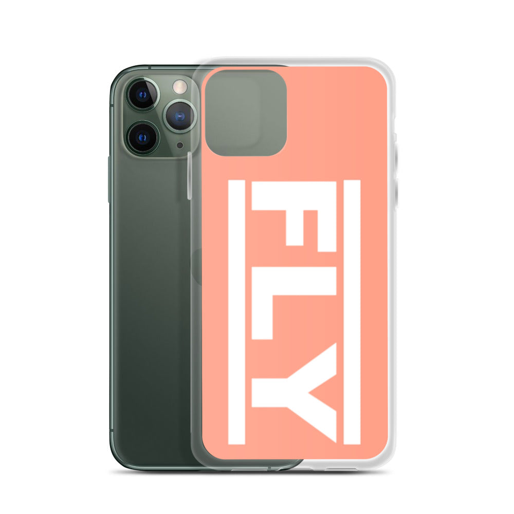 Peach FLY iPhone Case