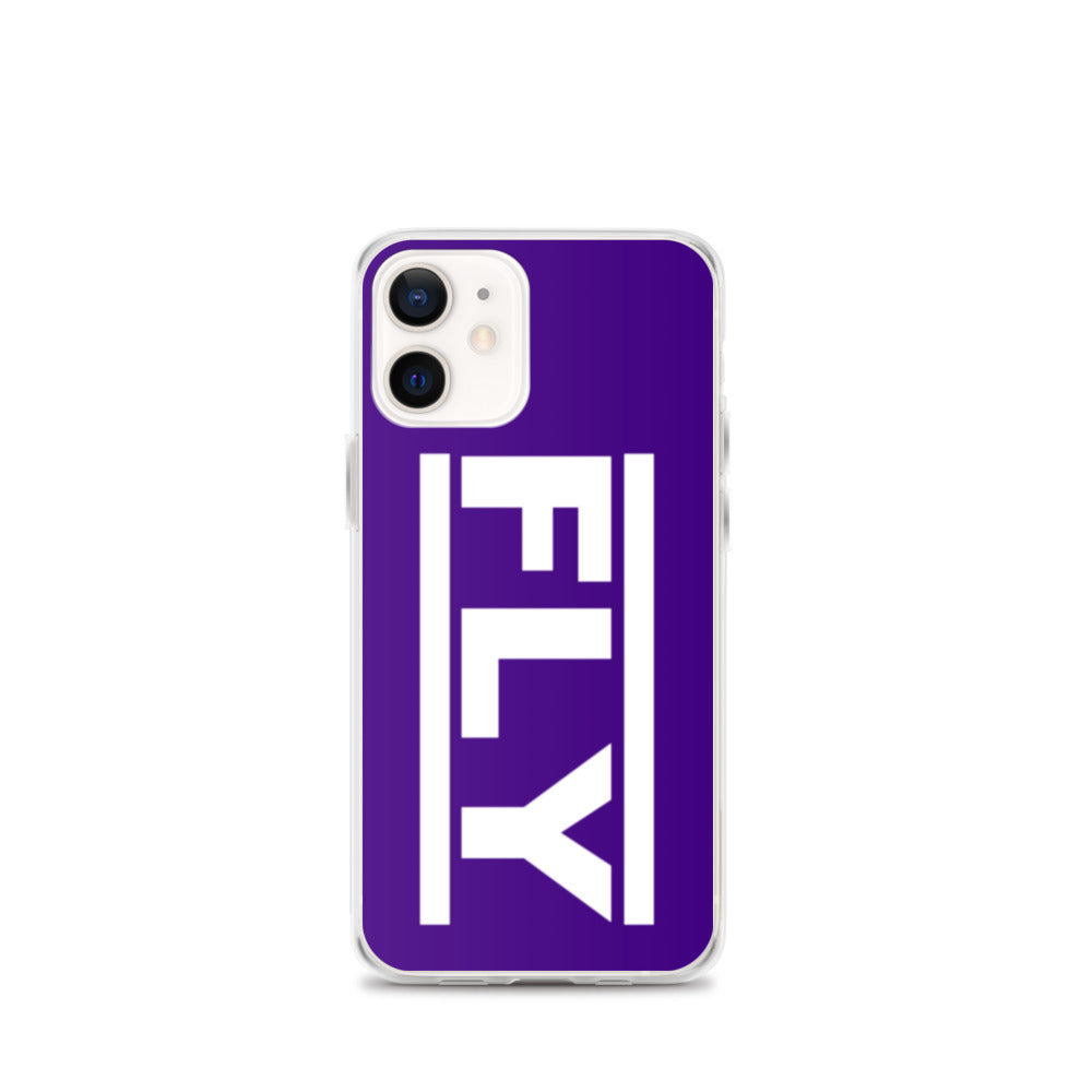 Purple FLY iPhone Case