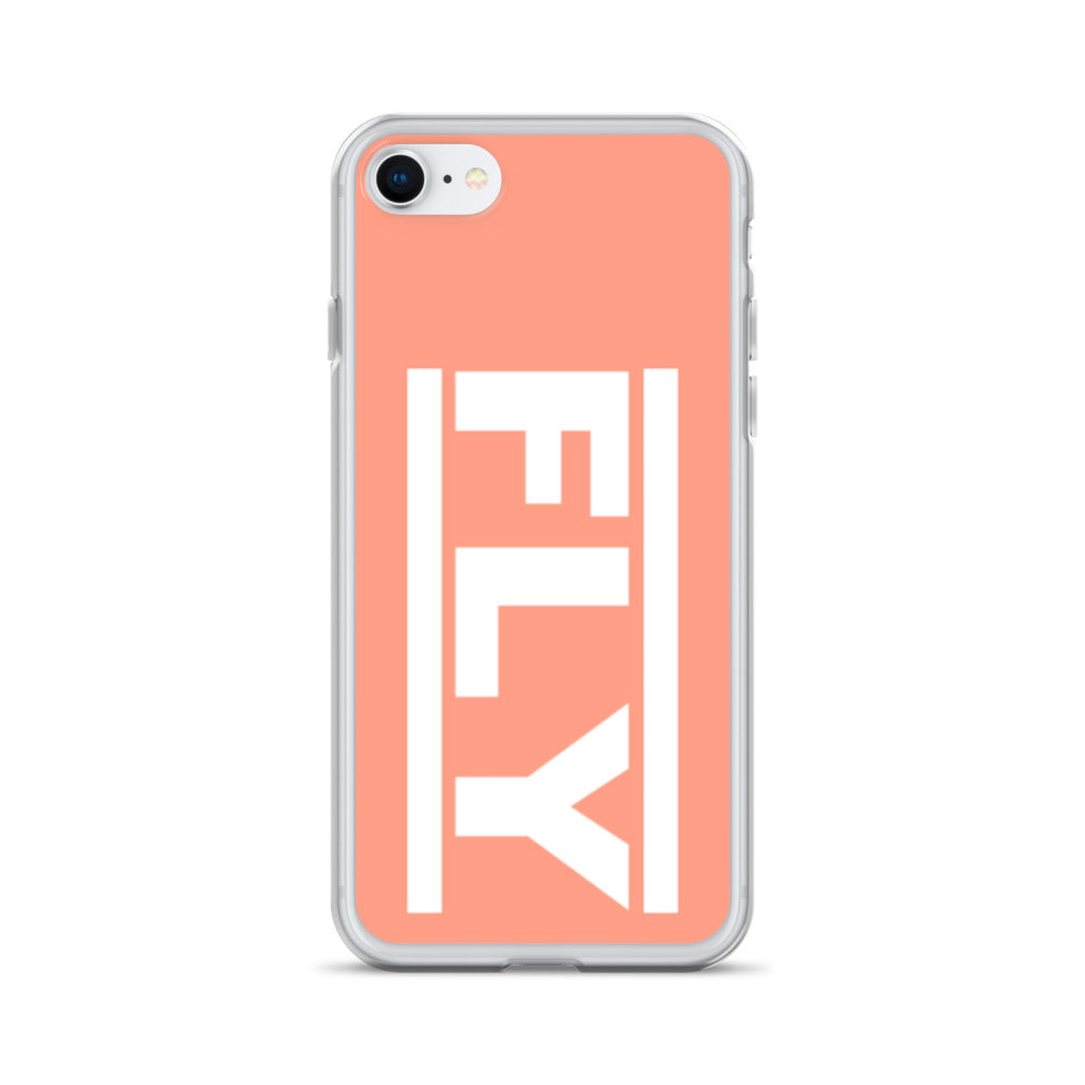 Peach FLY iPhone Case