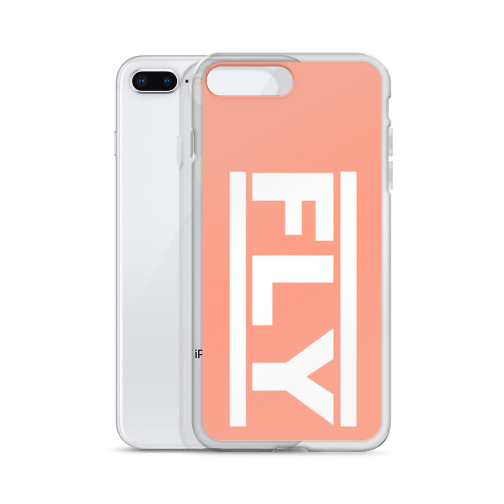 Peach FLY iPhone Case