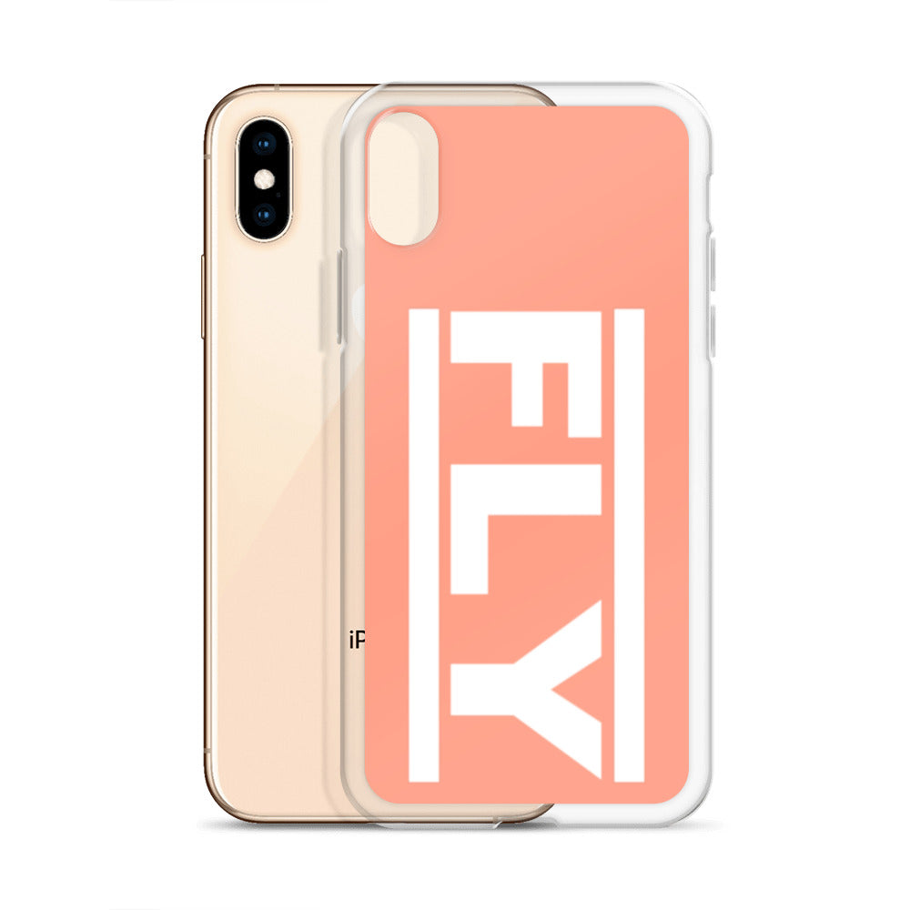 Peach FLY iPhone Case