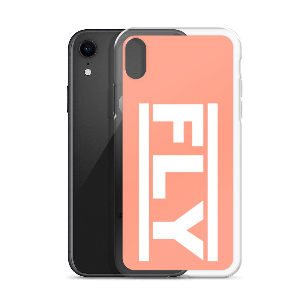 Peach FLY iPhone Case