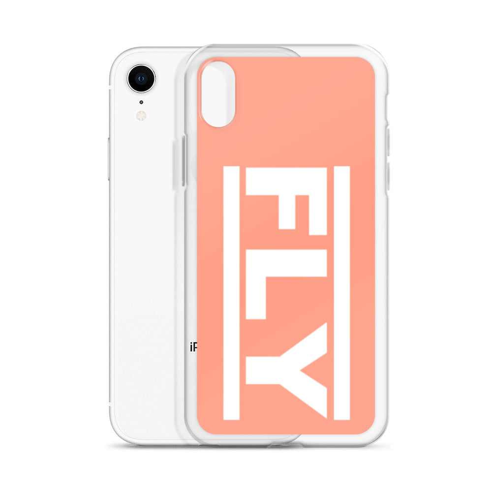 Peach FLY iPhone Case