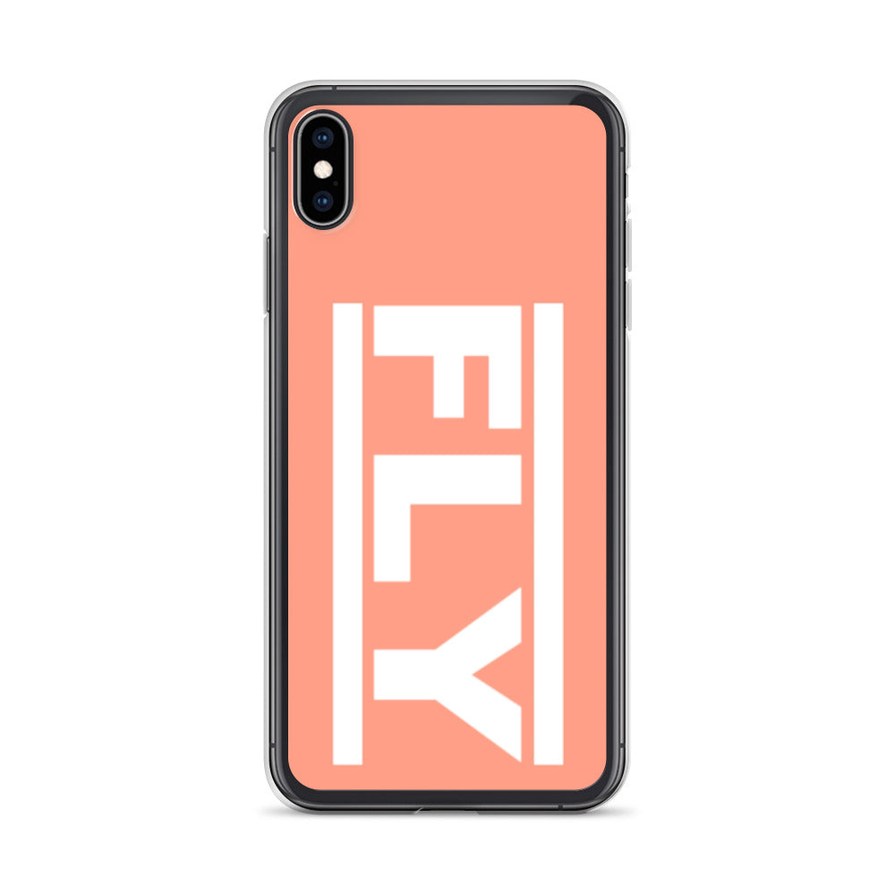 Peach FLY iPhone Case