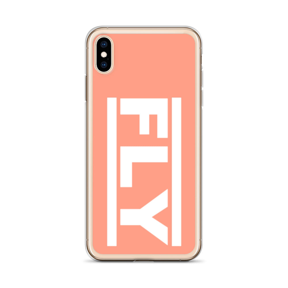 Peach FLY iPhone Case