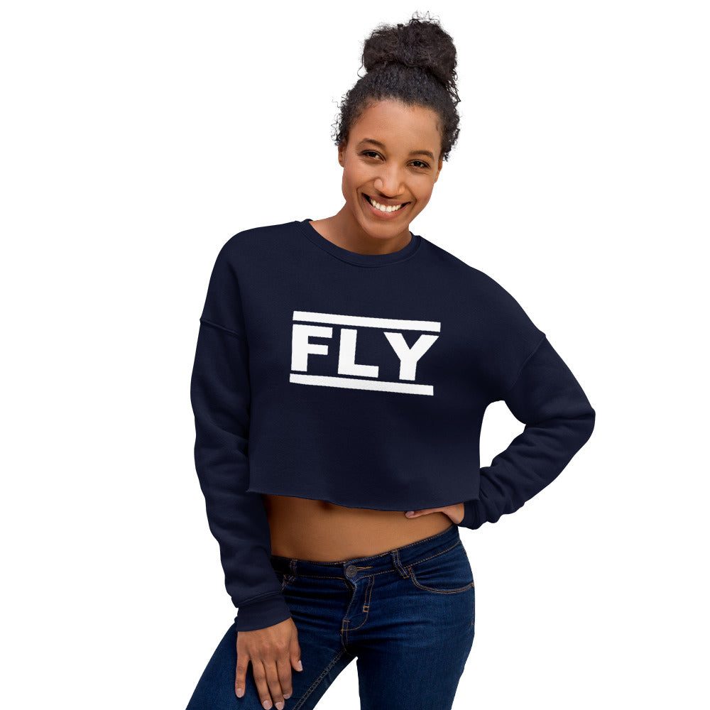 Fly International Crop Sweatshirt