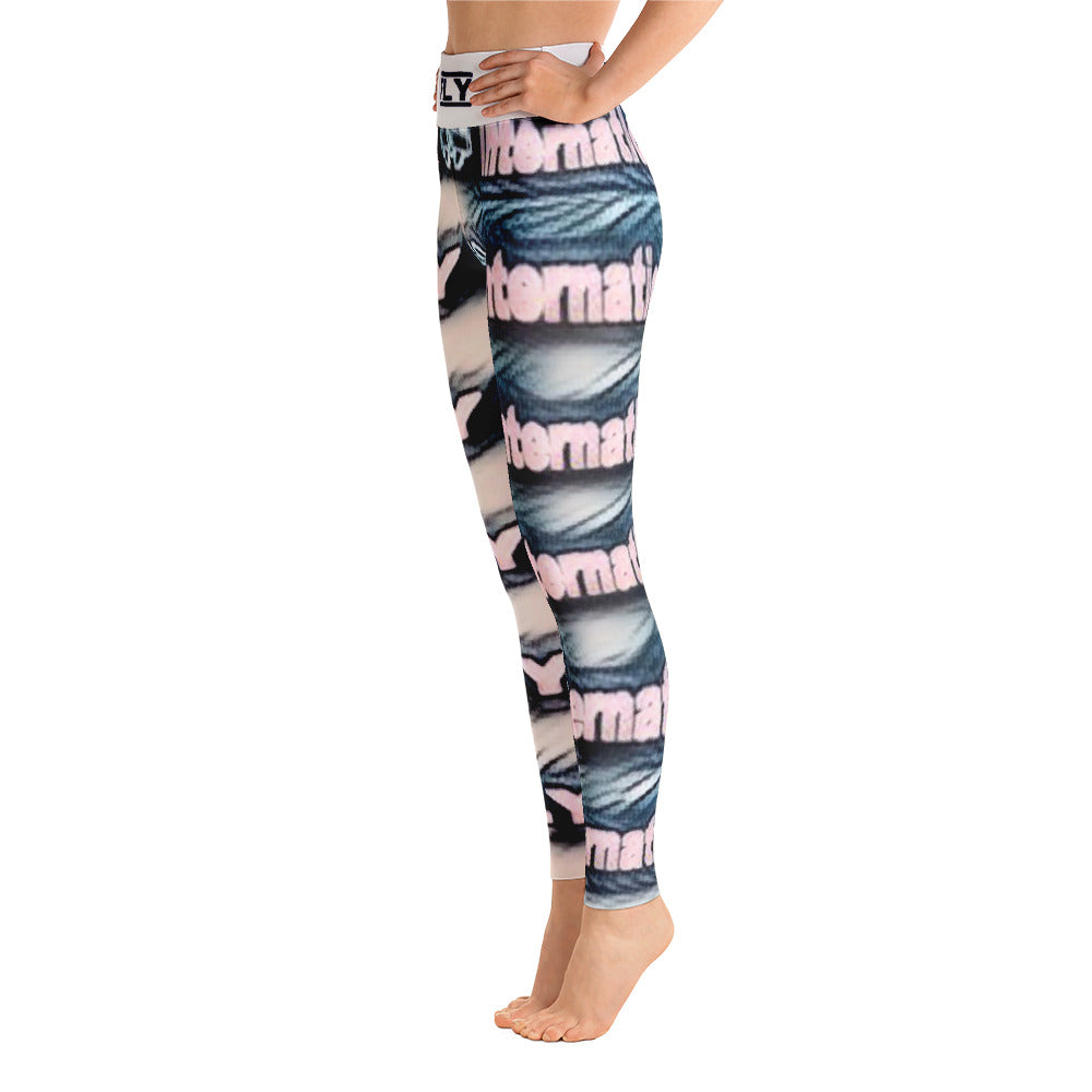 Fly Cotton Candy Yoga Leggings