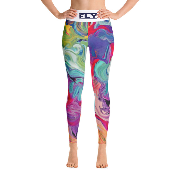 Fly Art Yoga Leggings