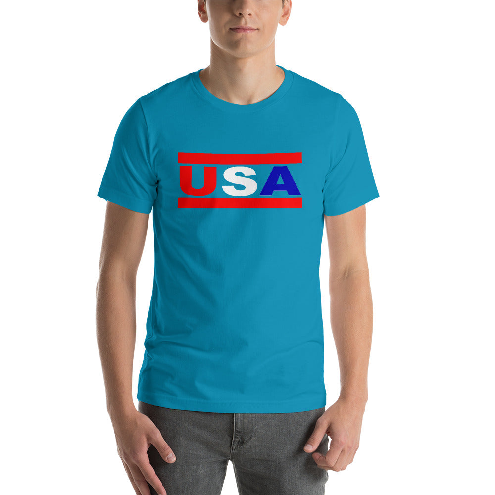 USA Short-Sleeve Unisex T-Shirt