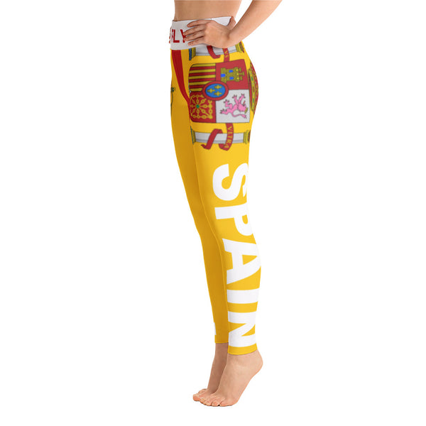 Spain Yoga Leggings