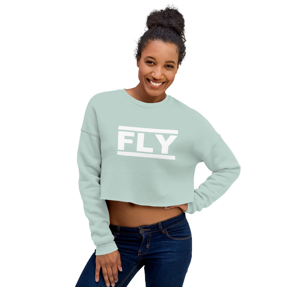 Fly International Crop Sweatshirt
