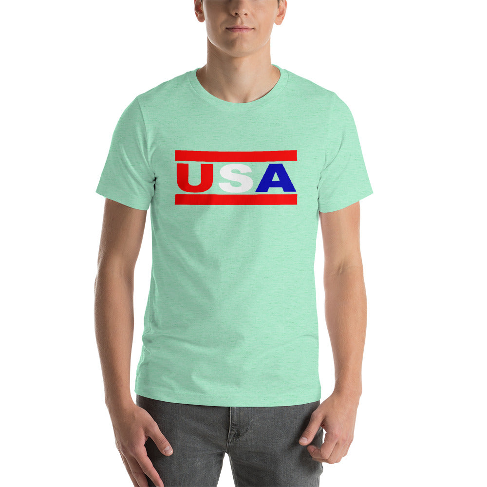 USA Short-Sleeve Unisex T-Shirt