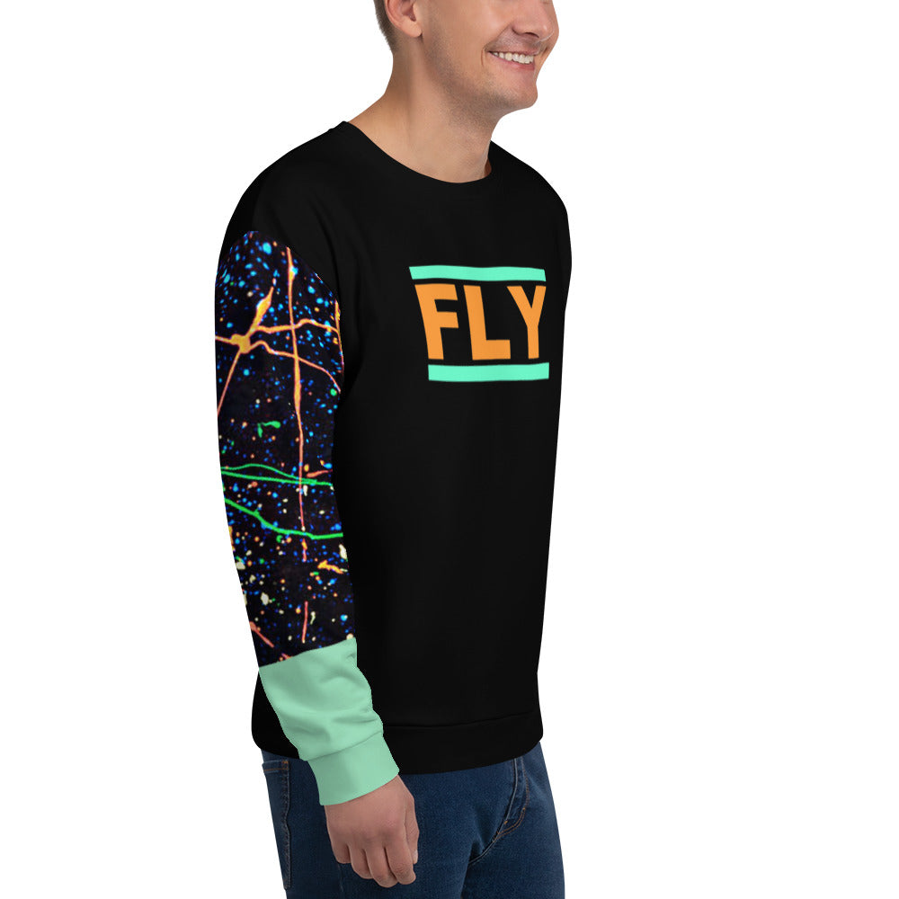 Neon Fly Unisex Sweatshirt