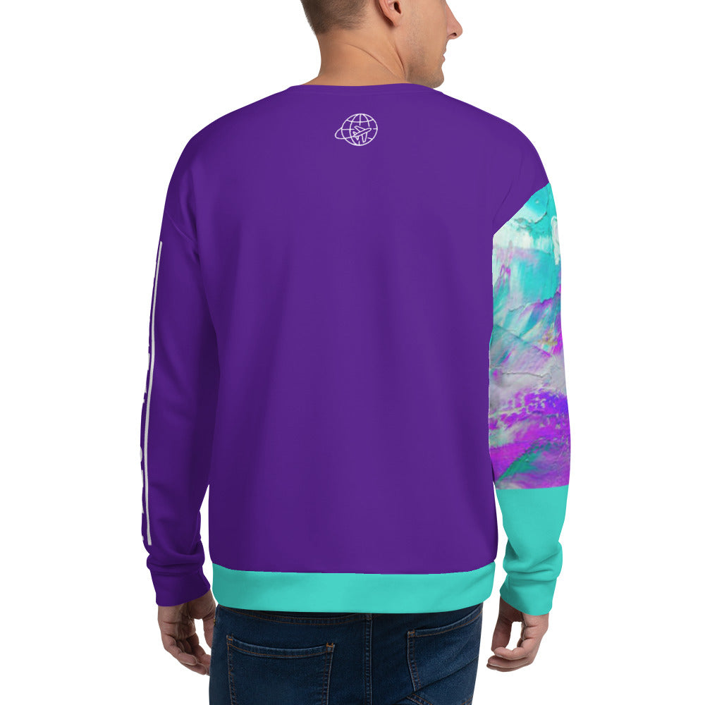 Purple Rain Unisex Sweatshirt