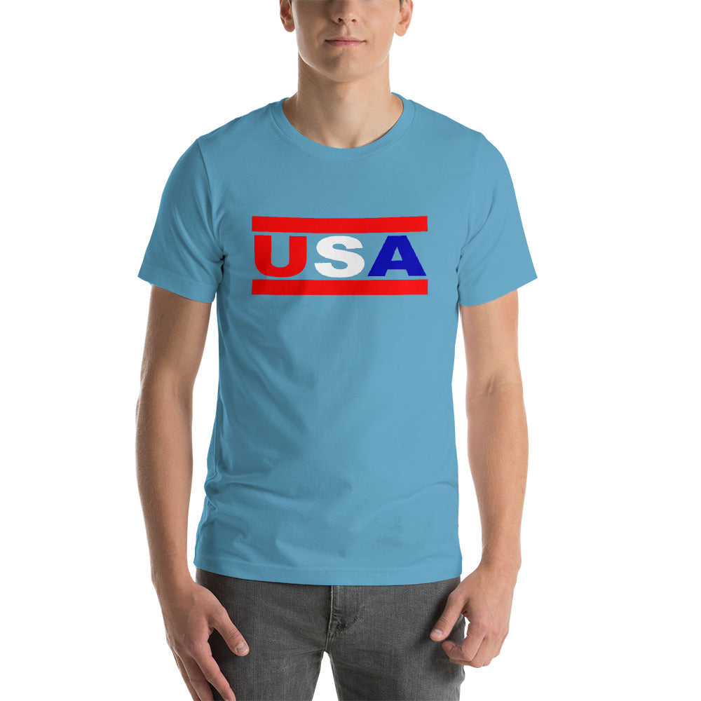 USA Short-Sleeve Unisex T-Shirt