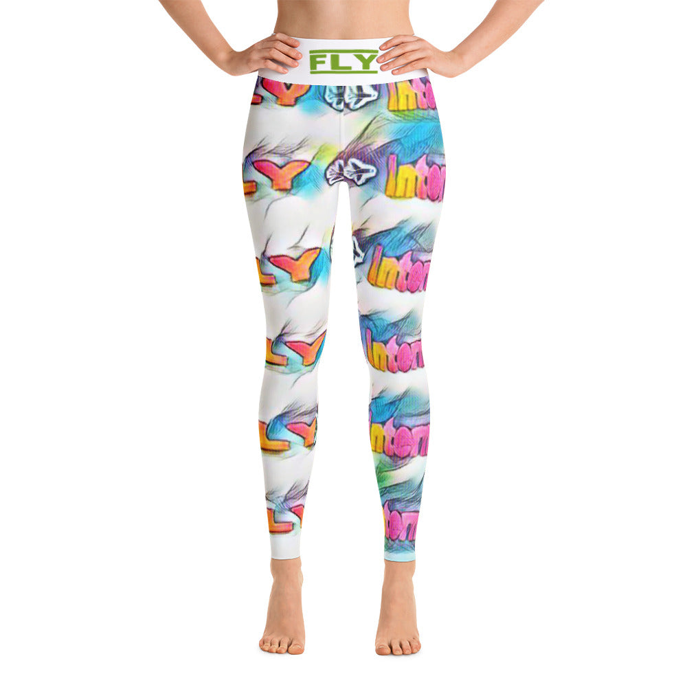 Fly Tropical Yoga Leggings