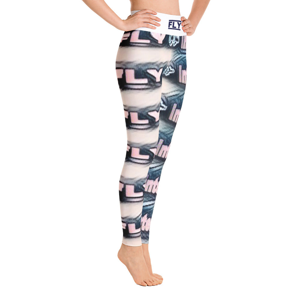 Fly Cotton Candy Yoga Leggings