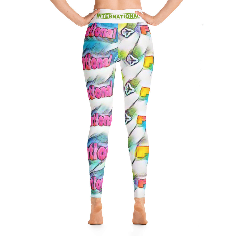 Fly Tropical Yoga Leggings