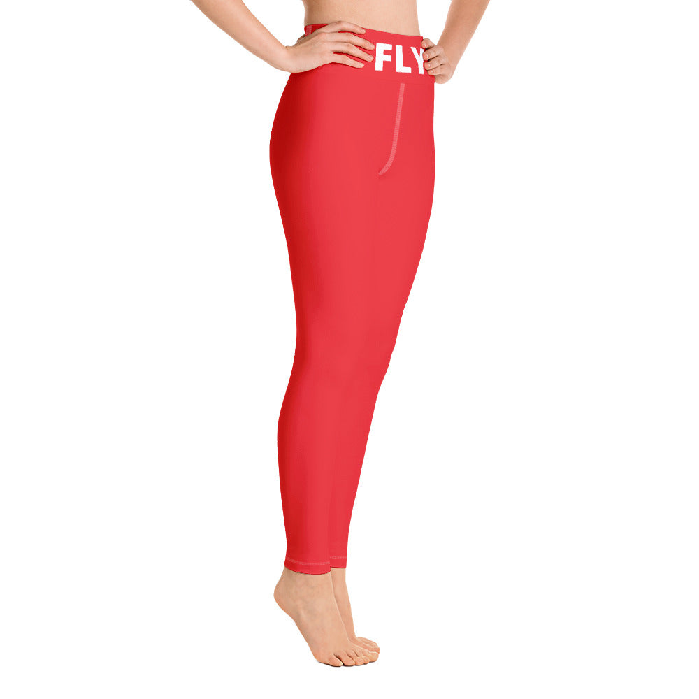 Insignia Red Yoga Leggings