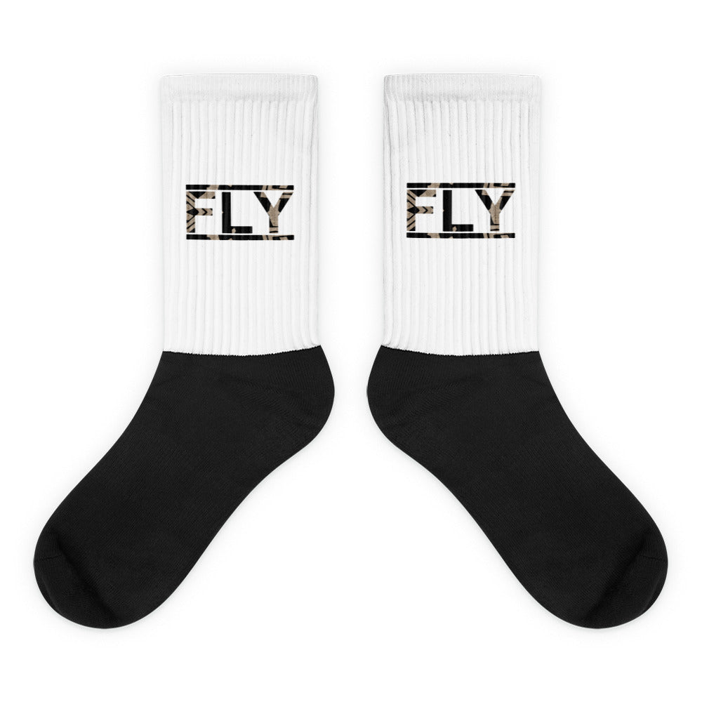 Fly Kaleidoscope Socks