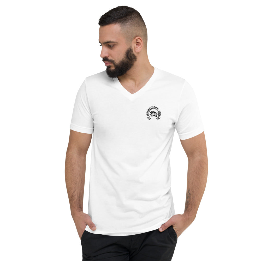 Atlantic City Unisex Short Sleeve V-Neck T-Shirt